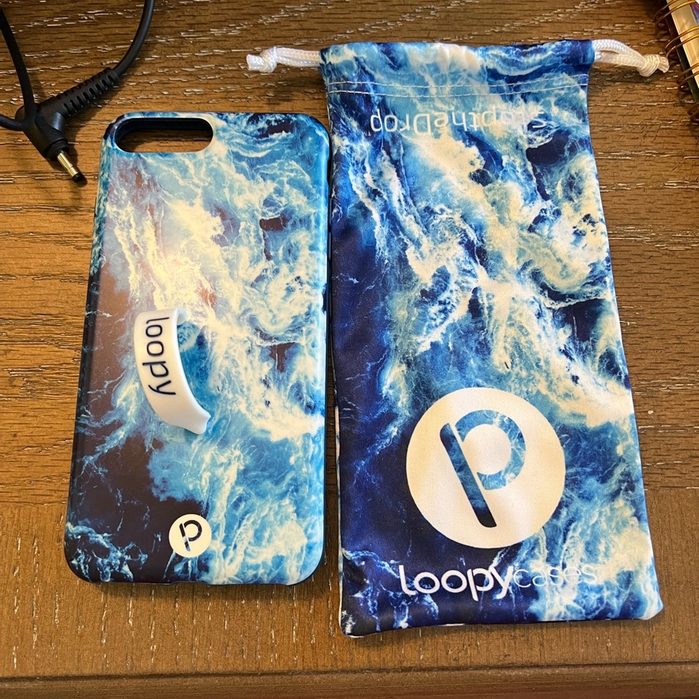 Loopy case with bag iPhone 7plus